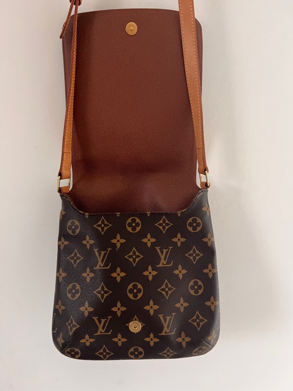 Vintage Louis Vuitton Musetta Salsa Monogram Canvas Crossbody w/COA - Picture 8 of 12